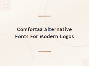 Free Comfortaa Alternative Fonts for Modern Logo Design
